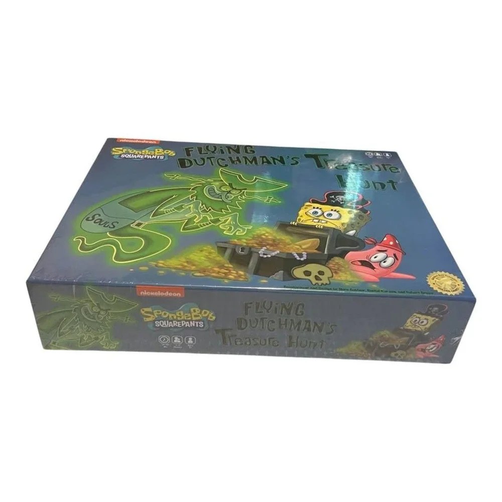 SpongeBob SquarePants Flying Dutchman's Treasure Hunt Game Nickelodeon SEALED